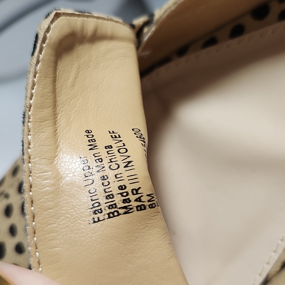 Bar III Cheetah Print Loafers Size 8 Classic Chic - Picture 6 of 12